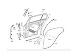Genuine Mercedes-benz Cover Strip 213-730-38-04. Fixed Price $30.36.