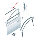 New Audi Q5 Fy Front Right Inner Door Window Aperture Seal 80A837480 No Duty. Fixed Price $55.78.