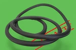 Oem 06-2012 Bentley Flying Spur Front Right Passenger Door Weather Strip Seal. Fixed Price $55.10.