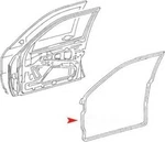 Door Seal Fits 1984-1993 Mercedes-benz 190E 190D Uro Parts. Fixed Price $59.55.