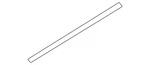 Genuine Audi Door Window Belt Weatherstrip 80A-837-480. Fixed Price $96.32.