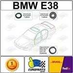 1994-2001 Bmw E38 (swb) 6-PIECE Seal Weatherstrip Set For Doors, Sunroof, Trunk. Fixed Price $253.50.