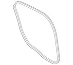 Genuine Ford Weather-strip On Body GS7Z-54253A10-A. Fixed Price $97.77.