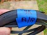 1996 - 2002 Toyota 4RUNNER Right Rear Door Seal Weatherstrip Body Mounted. Fixed Price $34.95.