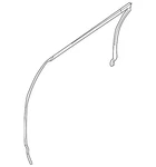 Genuine Nissan Surround Weather-strip 82830-9BU0A. Fixed Price $114.21.