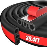 39.4FT Rubber Weather Seal For Truck Cap, Automotive Stripping .... Fixed Price $77.89.