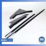 18-23 Range Rover L560 Velar Rear Left Side Outer Door Window Molding Set Oem. Fixed Price $157.70.