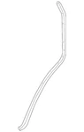 Genuine Gm Rear Passenger Side Door Auxiliary Weatherstrip 42391561. Fixed Price $57.41.