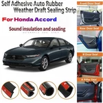Door Rubber Seal Strips Weather Draft Wind Noise Reduction K For Honda Accord. Fixed Price $49.90.