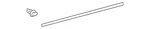 Genuine Toyota Lower Weather-strip 67863-0E051. Fixed Price $42.93.