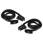 Rubber Door Weatherstrip Seals Pair Set For 70-81 Camaro Firebird Trans. Fixed Price $69.95.