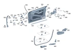 Genuine Mercedes-benz Seal Driver Door 297-720-17-00. Fixed Price $50.40.