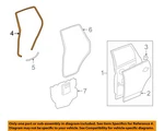 Gm Oem 2008 Vue Rear Door Components-w'strip Body 96832698. Fixed Price $72.29.