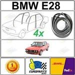 1982-1988 Bmw E28 Front & Rear Door Seal Rubber Edge Protectors 4-PIECE Set. Fixed Price $95.00.