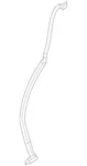 Genuine Ford Weatherstrip AE9Z-7428125-A. Fixed Price $83.69.