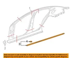 Gm Oem 16-23 Malibu Pillars, Rocker Floor Uniside-lower W'strip 84098853. Fixed Price $51.85.