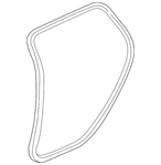 Genuine Volvo Weather-strip On Body 31434308. Fixed Price $128.32.