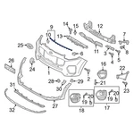 For Kia Sportage 2017-2022 86357D9000 Front Hood Seal. Fixed Price $45.46.