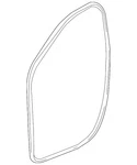 Genuine Gm F (s)weatherstrip 42888694. Fixed Price $58.17.