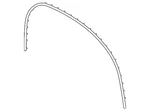 Genuine Ford 2020-2024 Corsair Front Weather-strip LJ7Z-16B990-B. Fixed Price $85.49.