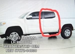 Toyota Tacoma 2015-2023 Lh Rr Left Rear Door Weather-strip 67872-04030 New Oem. Fixed Price $39.95.