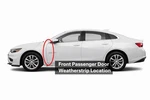 Genuine Gm Front Passenger Side Door Auxiliary Weatherstrip 23295056. Fixed Price $29.99.