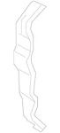 Genuine Ford Front Weather-strip GD9Z-5420521-A. Fixed Price $56.40.