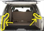 2000 - 2005 Ford Excursion Rear Barn Door Weather Stripping Molding Left Side Oe. Fixed Price $349.99.