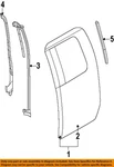 Ford Oem 04-14 F-150 Rear Components-door W'strip 9L3Z1525325B. Fixed Price $133.43.