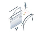 New Audi Q5 Fy Front Right Door Seal 80A867382 Genuine. Fixed Price $9.97.