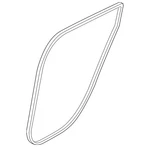 Genuine Nissan Weather-strip On Body 76923-5SF0A. Fixed Price $41.93.