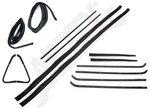 Apdty 155090 Rubber Weatherstrip Door Window Dew Wipe & Vent Seal Kit. Fixed Price $170.80.