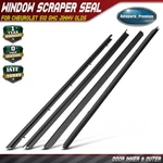 4X Door Inner & Outer Left Right Window Scraper Seal For Chevrolet Gmc Olds. Fixed Price $81.16.