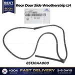 Genuine Rear Door Side Weatherstrip Lh 83130AA000 For Hyundai Elantra. Fixed Price $69.00.