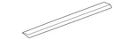 Genuine Gm Passenger Side Rear Door Lower Weatherstrip 25634572. Fixed Price $87.85.