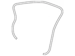 Genuine Subaru 2015-2019 Legacy Outback Weather-strip On Body 63571AL00C. Fixed Price $49.49.