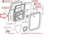 Genuine Toyota Front Weather-strip 67895-04020. Fixed Price $30.00.