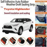 Door Rubber Seal Strips Weather Draft Noise Reduction Kit For Toyota Highlander. Fixed Price $59.98.