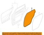 Kia Oem 20-25 Telluride Rear Components-door W'strip 83130S9000. Fixed Price $114.62.