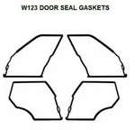 Door Seals Weatherstrip Mercedes Benz W123 Wagoon Estate 300TD. Fixed Price $162.36.