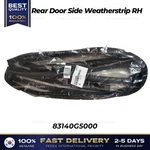 Genuine Rear Door Side Weatherstrip Rh 83140G5000 For Kia Niro. Fixed Price $74.00.