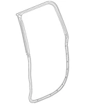 Genuine Gm Driver Side Rear Door Weatherstrip 23286281. Fixed Price $115.69.