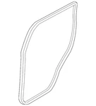 Genuine Mitsubishi Weather-strip On Body 5755A558. Fixed Price $186.54.