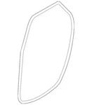 Genuine Ford 2000-2007 Focus Door Frame Surround Seal Rear 2M5Z-54253A10-BA. Fixed Price $63.17.