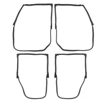 4 Pcs Door Weatherseal Set For 2007-2018 Jeep Wrangler Jk Replacement. Fixed Price $259.69.
