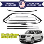 For Infiniti QX80 14-24 Nissan Armada 17-24 Windows Strip Molding Trim Usa. Fixed Price $150.47.