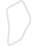 Genuine Bmw Weather-strip On Body 51-72-7-380-924. Fixed Price $164.33.