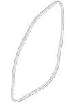 Genuine Bmw Surround Weather-strip 51-72-9-854-720. Fixed Price $213.77.