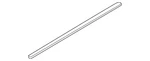 Genuine Audi Belt Weather-strip 8Y0-839-480. Fixed Price $18.77.