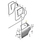 2017-2020 Bentley Bentayga Door Seal Inner 36A 839 717. Fixed Price $89.99.